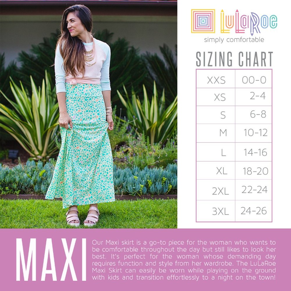 LuLaRoe LLR Maxi skirt ★ solid coral/red color ★ size small - Picture 9 of 9